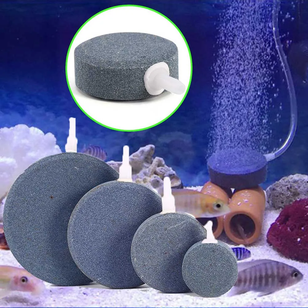 1pc Air Bubble Disk Stone Aquarium Aerator Fish Tank Pump Hydroponics