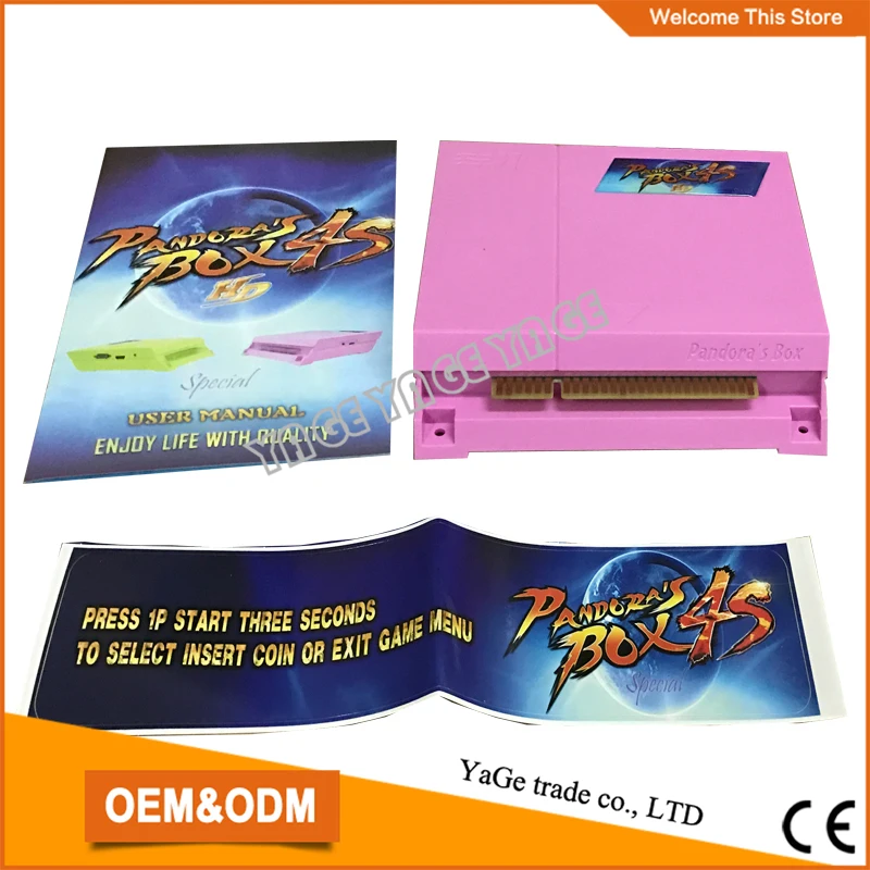 

680 in 1 multi game board Pandora's Box 4S ,Jamma game board VGA output for arcade game machine