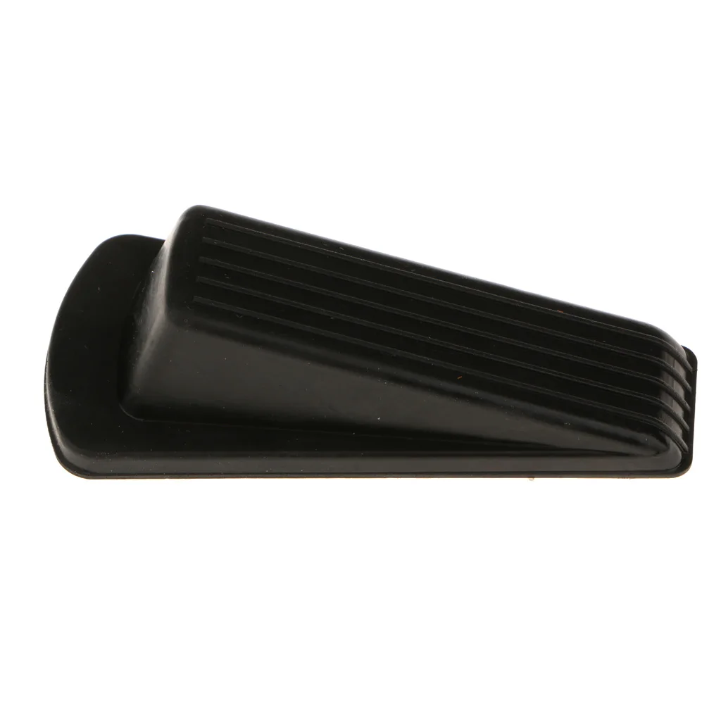 Rubberish Door Stop Doorstopper Interior Floor Doorstop Door Jammer Door Catcher Brown/Black/White