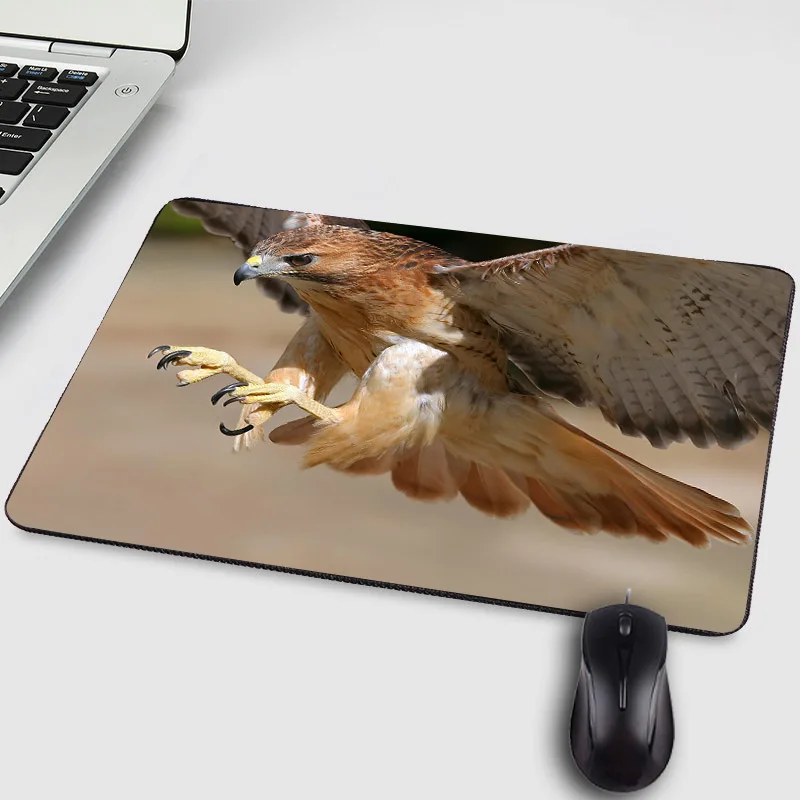 Коврик для мыши Mairuige Cool Hadsome Animals Falcon Owl креативный дизайнерский Настольный коврик