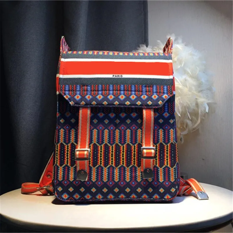 

2019 Newest Famous Designer Backpacks Large Capacity Panelled High Quality Genuine Leather Backpacks