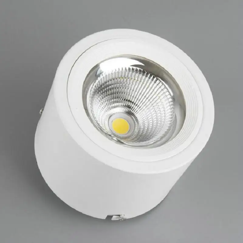 Surface Mounted 10W LED downlight Ceiling Lamps Ultra Thin Driverless COB spot lights Fixtures Lighting | Освещение