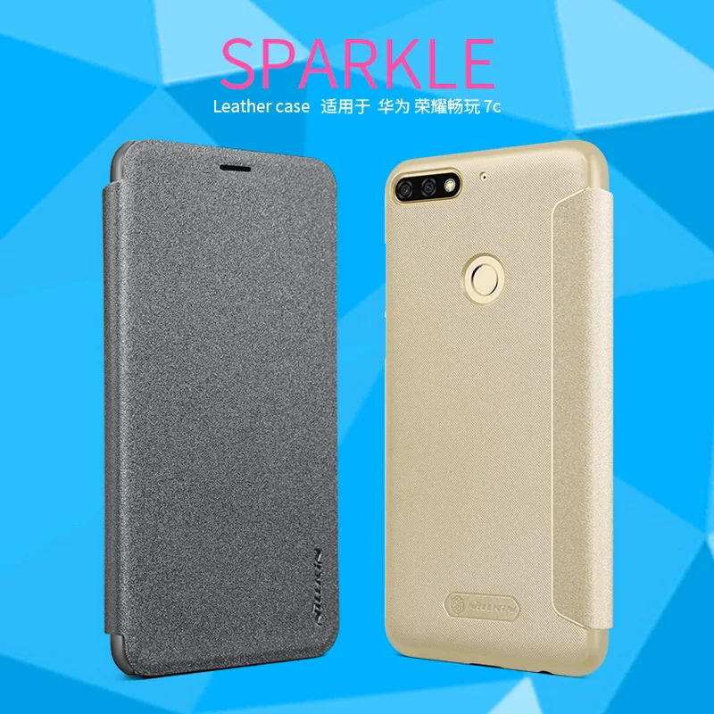 Case For Huawei Honor 7C Leather Case NILLKIN Business Back Cover Flip