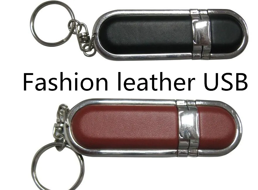 

leather usb2.0 flash drive 64GB pen drive 32GB real capacity memory stick disk 128GB 16GB 8GB 4GB storage Exempt postage