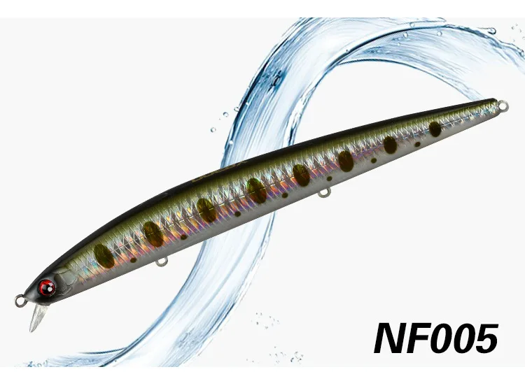 Noeby NBL 9049 блесна 145 мм 19 г твердая приманка бионические приманки морские рыболовные Воблеры снасти VMC рыболовные Крючки плавающие Pesca - Цвет: NS005