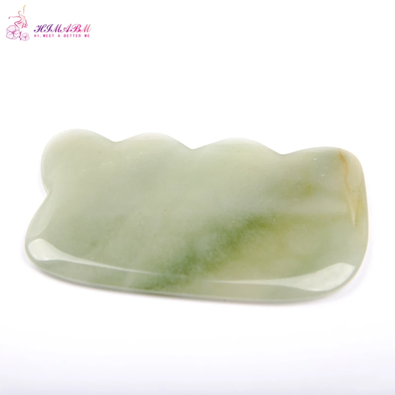 HIMABM 1Pcs natural Green Aventurine Guasha board massage tool facial treatment scraping tool for body health care reiki healing HIMABM 1Pcs natural Green Aventurine Guasha board massage tool facial treatment scraping tool for body health care reiki healing