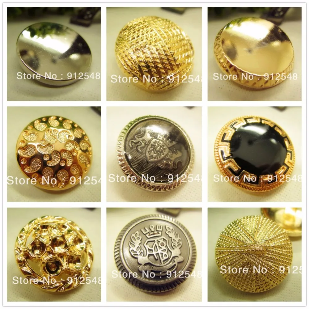 Buy N1711217 , 10pcs Metal buttons, clothing