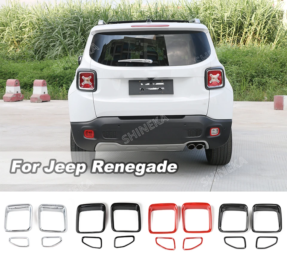 SHINEKA для Jeep Renegade- автомобильный наружный абс задний светильник, декоративные наклейки, аксессуары для Jeep Renegade