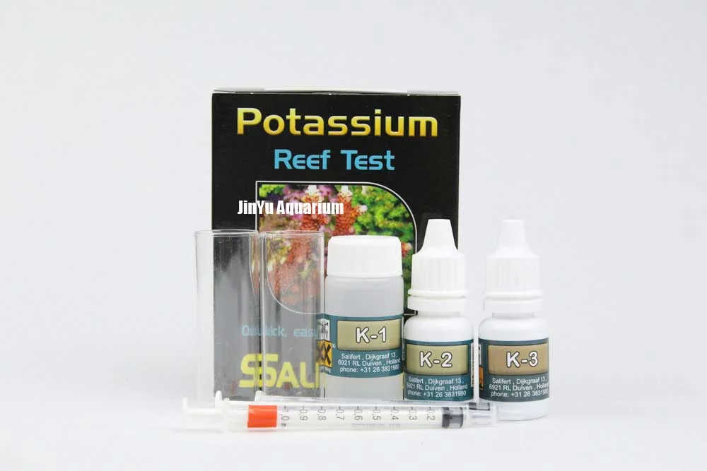 Тестовый набор Salifert Ca кальций Cu I2 KH Mg NH4 аммиак NO2 нитрит NO3 Nitrate PH PO4 Sr калий вода