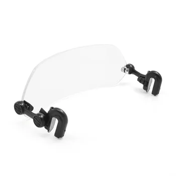 

Adjustable Clamp-On Bolt-On Attachment Extension Windscreen Winds Spoiler for Suzuki Bandit 1250 BMW F800 R1200GS Kawasaki FJR