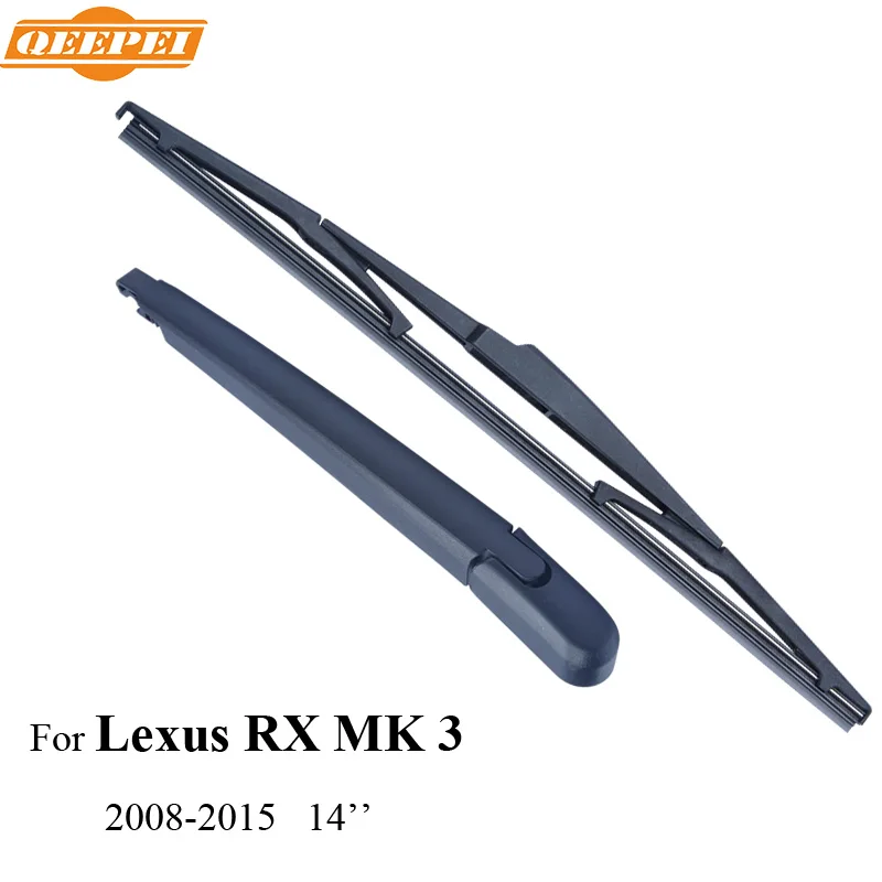 QEEPEI Rear Wiper Blade & Arm For Lexus RX MK 3 (RX300,RX350,RX330