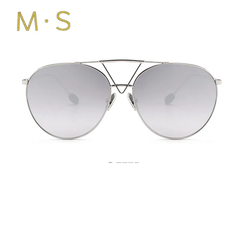 MS, модные женские солнцезащитные очки, Роскошные, брендовые, дизайнерские, Ретро стиль, большие, солнцезащитные очки, женские, кошачий глаз, очки для женщин, девушек - Цвет линз: C01
