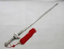 Épée télescopique de Tai Chi tout en acier inoxydable, sac à pompon gratuit, conception moins chère, taiji/kung fu/formation en arts martiaux