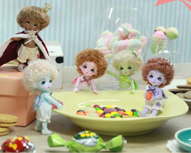 

1/12 BJD white doll .Belle