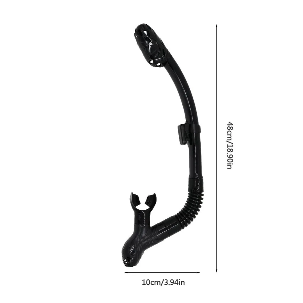 Силиконовая трубка для подводного плавания, сухого дыхания для взрослых