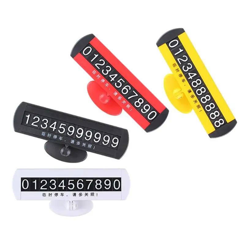 VODOOL Luminous Car Temporary Parking Card Mobile Phone Telephone Number Plate Auto Interior Accessories Car Styling Sticker VODOOL Luminous Car Temporary Parking Card Mobile Phone Telephone Number Plate Auto Interior Accessories Car Styling Sticker