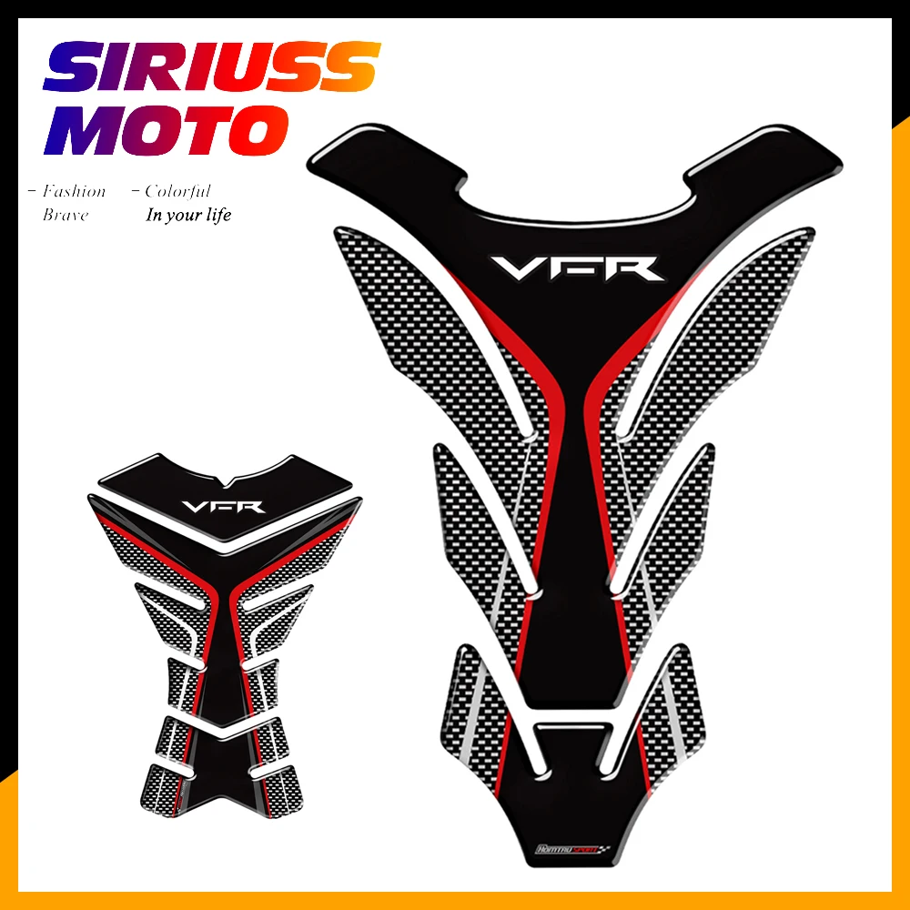 

3D Motorcycle Tank Pad Protector Decal Stickers Case for Honda VFR 800 800F 800X 1200 1200F 1200X 400 Tank