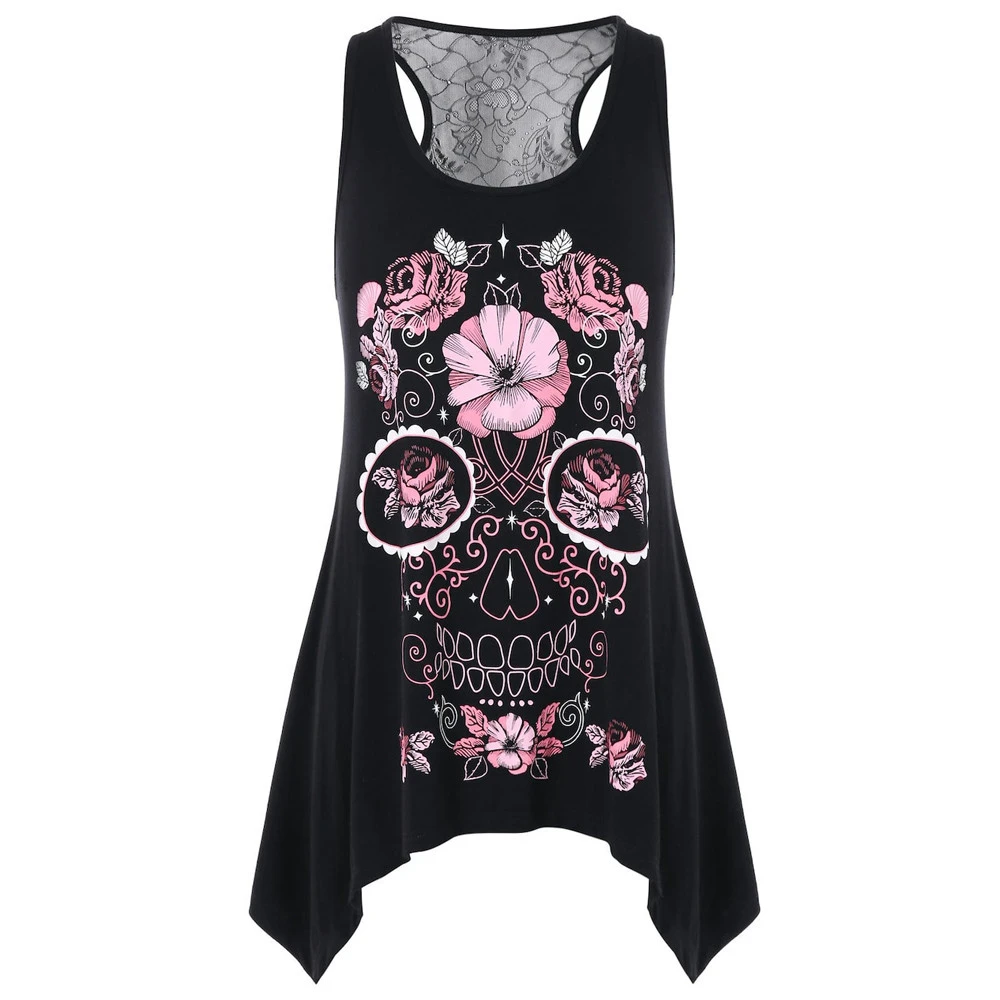 skull top womens