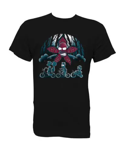 Camiseta футболка странные вещи мальчиков Демогоргон пародия XS-S-M-L-XL | Мужская одежда