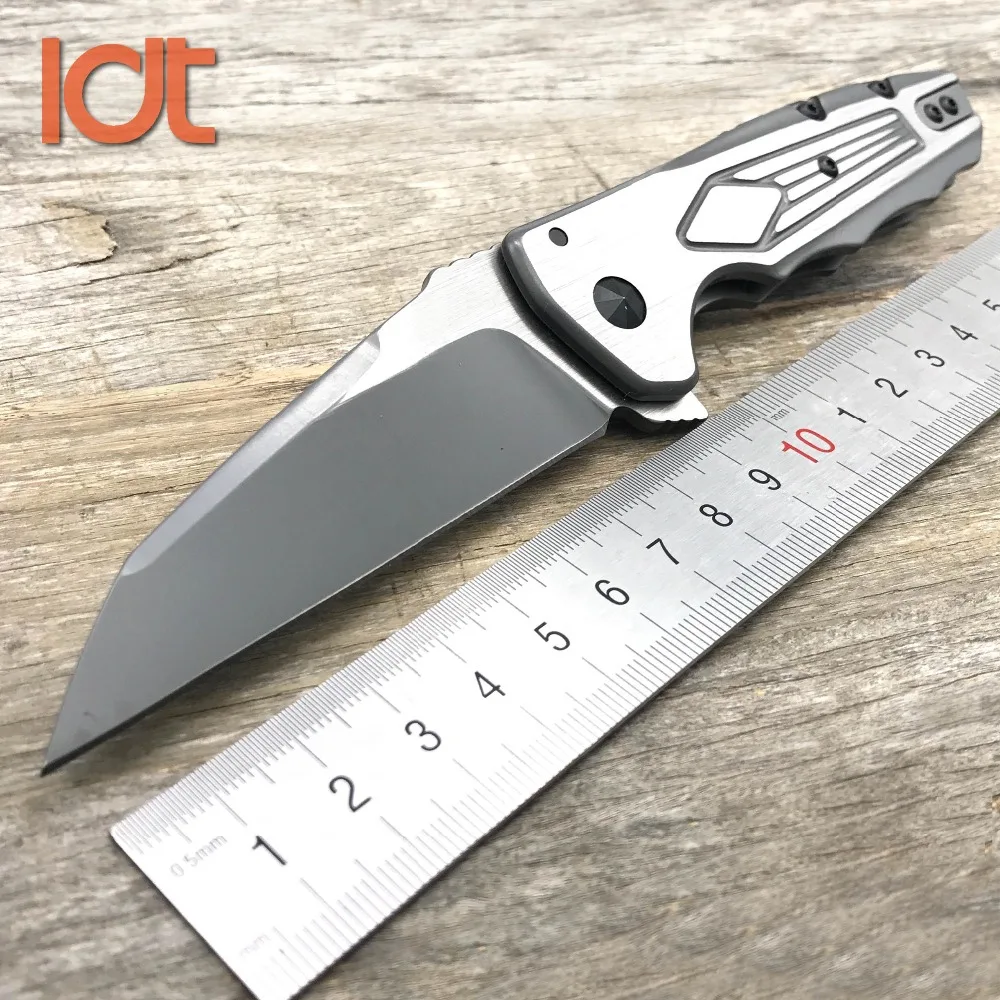 

LDT 1087 Folding Knife 8Cr13Mov Blade Steel Handle Knives Pocket Survival Hunting Knife Outdoor Rescue Camping Utility EDC Tools