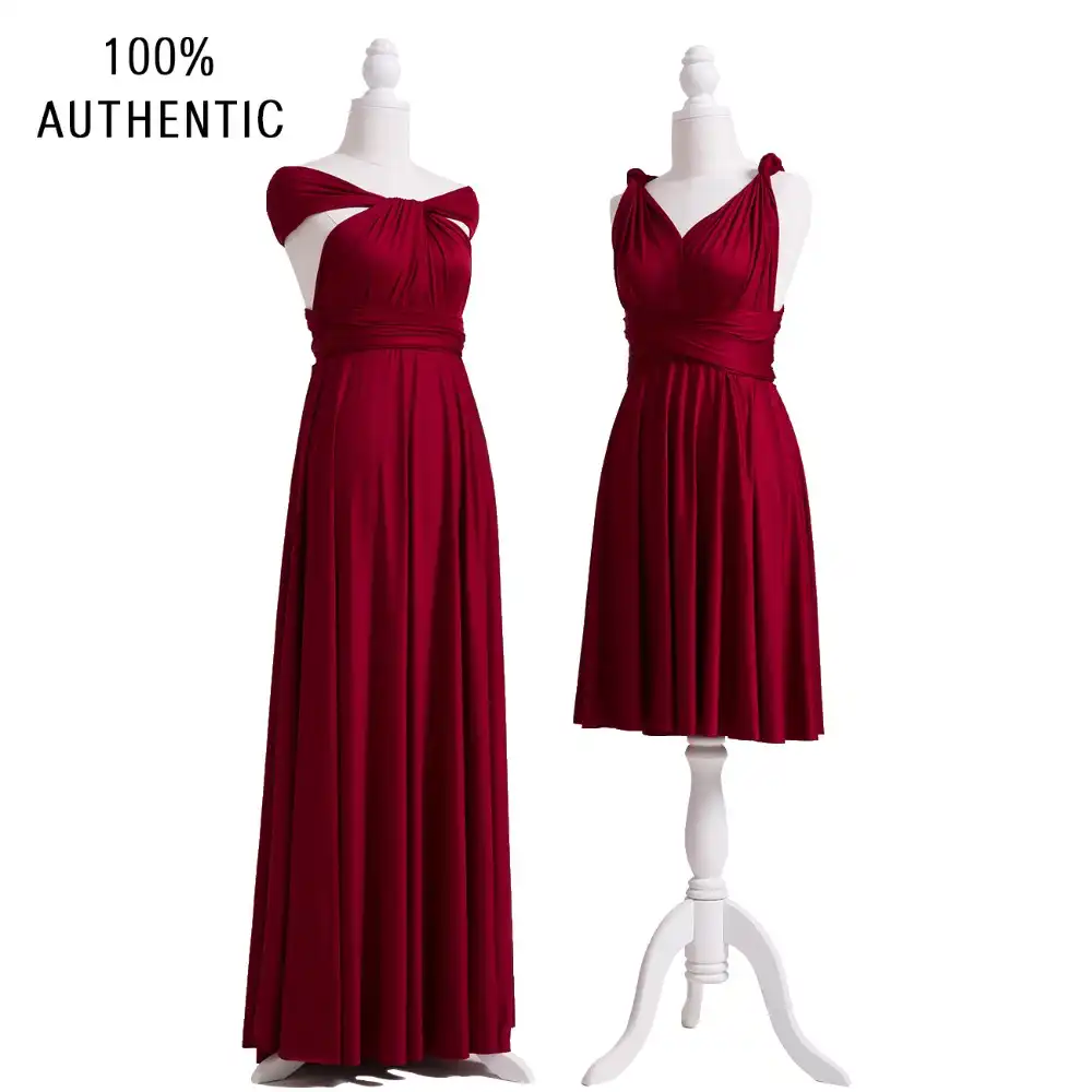 off shoulder infinity gown