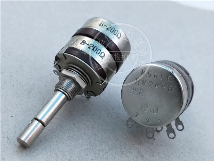 

Original new 100% RV24YD 35R dual modulation potentiometer B201 B200R axis 35MM (SWITCH)