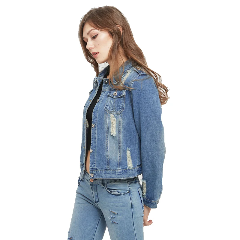 Зимняя распродажа брендовой джинсовой куртки размера плюс 5XL 6XL выше размера для женщин, тонкий хлопковый светильник, Потертая джинсовая куртка с длинным рукавом, пальто