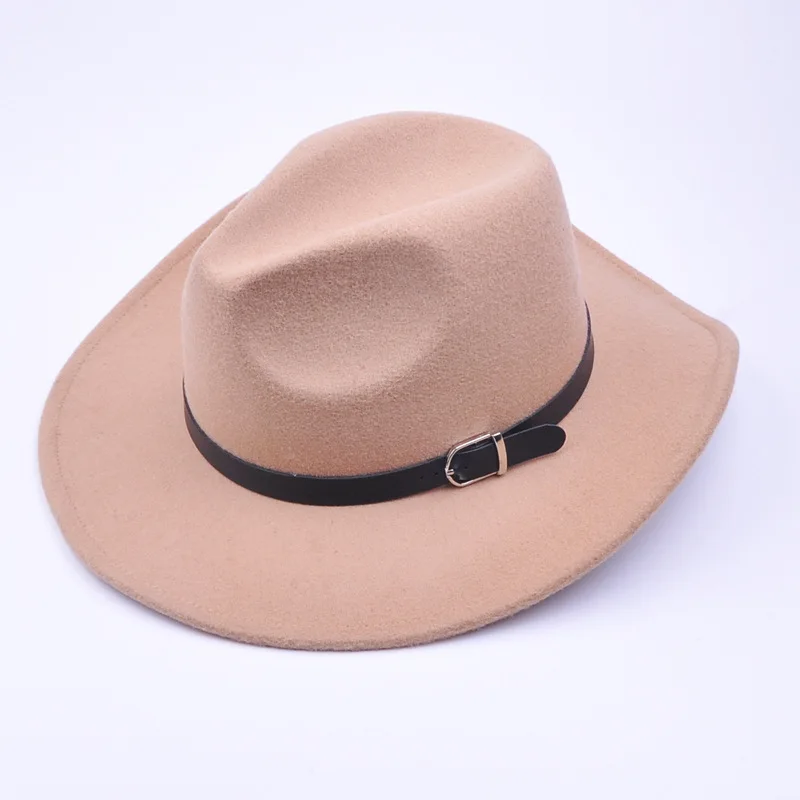 Лидер продаж; Новинка унисекс модные ковбойские hat туристический cap шляпа Вестерн шляпы gorras AW7228