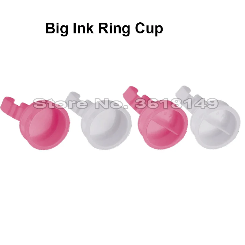 500 шт. колпачки для пигментных чернил татуировок|tattoo ring cup|cup capink container |
