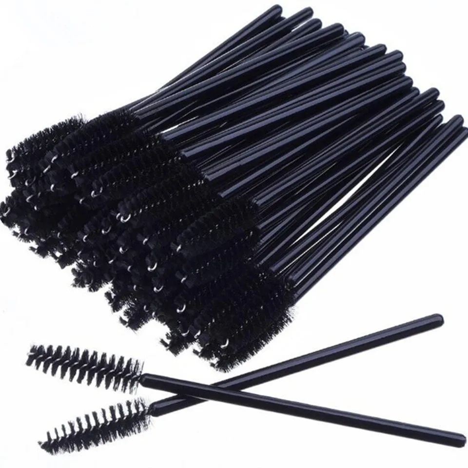 200 pcs/Pack lashes Cosmetic Brushes Set Disposable Eyebrow brush Mascara Wand Applicator makeup-accessories makeup tools | Красота и