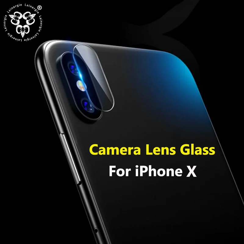 Lainergie 10PCS Back Rear Camera Lens Protector for iPhone X 2.5D