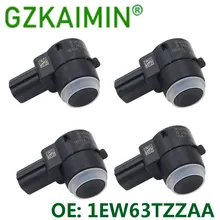 SET di 4 Sensore di Parcheggio PDC Sensore di 1EW63TZZAA Per Chrysler Dodge Per Jeep 2013 3500 OEM 1EW63TZZAA 0263003846