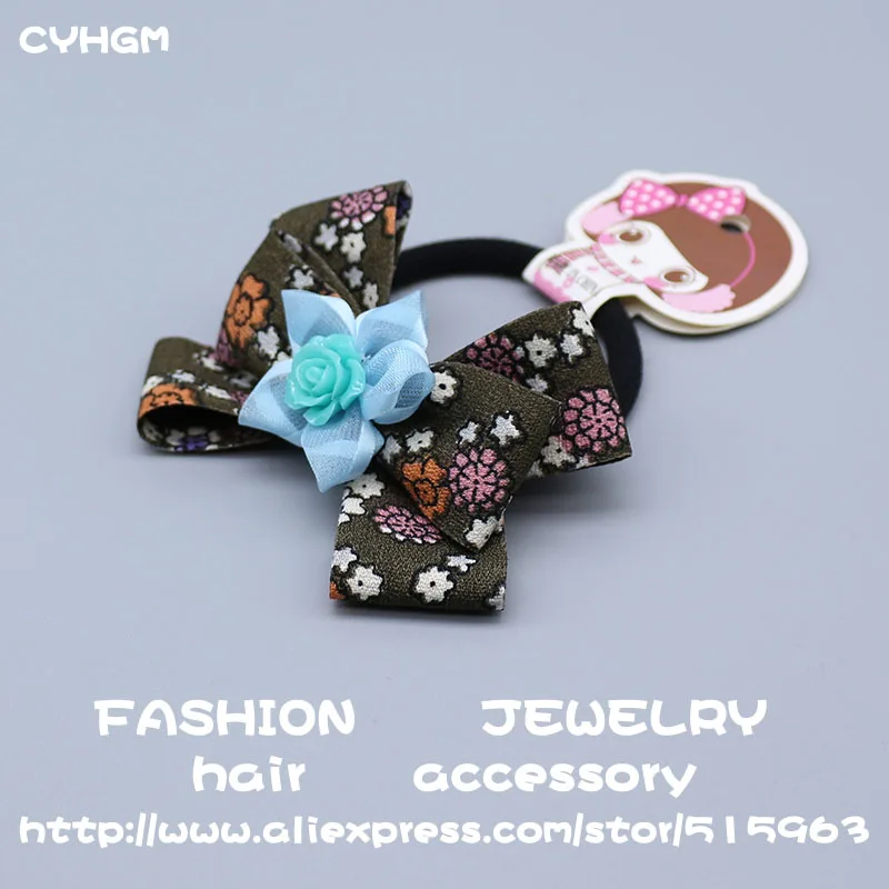 

CYHGM girls haar accessories brand for women little+people braided head band schrunchies bebe-menina elastic hair bands A17