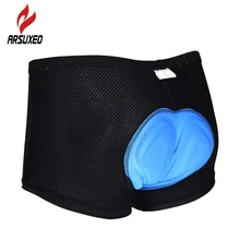 ARSUXEO, мужские, женские велосипедные шорты, удобные, крутые, 3D гелевые, с силиконовой подкладкой, DH, MTB, дорожный, горный велосипед, нижнее белье