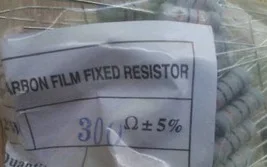 

5W 30R 5W 30OHM 5W30OHM Carbon Film Resistor 5% 50pcs/LOT Free shipping