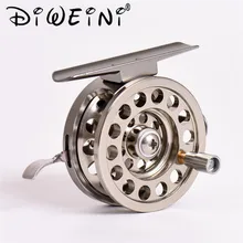 Катушка для ловли нахлыстом в соленой воде из алюминия, 2 подшипника, 1:1, соотношение скоростей, катушки для подледной рыбалки, Bobina de Peixe