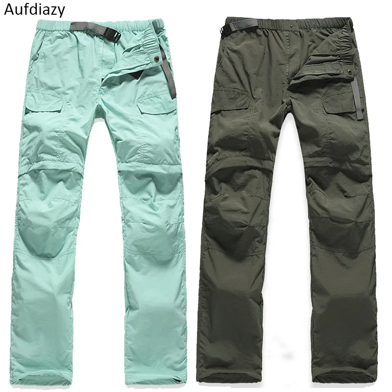 Aufdiazy mujeres extraíble transpirable de secado rápido de senderismo al aire libre Pantalones mujer Trekking Deporte Pantalones de deporte de Camping pantalones cortos pantalones JW016 Aufdiazy mujeres extraíble transpirable de secado rápido de senderismo al aire libre Pantalones mujer Trekking Deporte Pantalones de deporte de Camping pantalones cortos pantalones JW016