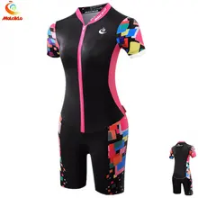 Женский черный спортивный комбинезон высокого качества Ropa Ciclismo велорубашка из велосипедного трикотажа велосипедный костюм Одежда для девочек триатлонный костюм