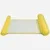 Foldable Water Hammock Increase Inflatable Air Mattress Beach Lounger Summer Swimming Pool Floating Single Sleeping Bed Chair - Цвет: Yellow