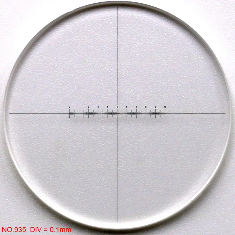 Диаметр 19 мм оптический микроскоп окуляр микрометр глазной калибровки слайд для биологического металлического окуляра микроскопа