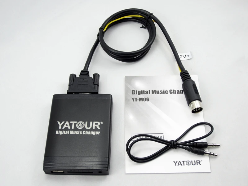 YATOUR цифровой музыкальный преобразователь AUX SD USB MP3 интерфейс для VOLVO HU-series радио Yt-m06