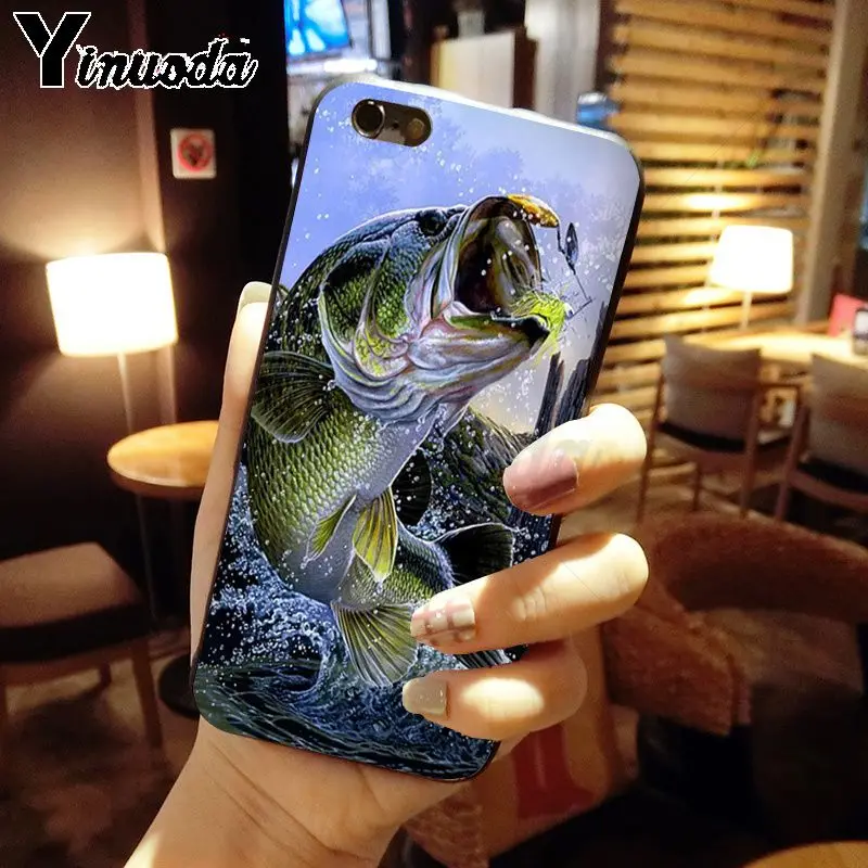 fish jump out of water Wood Fishing Tackle Box Fishing