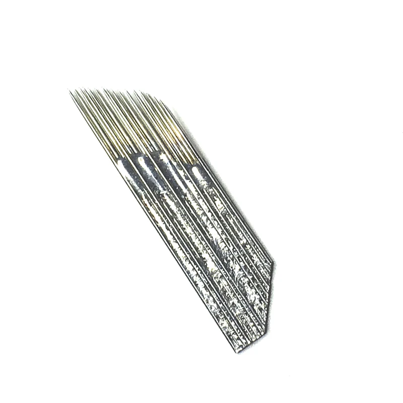 

3 rows Line 16 Pins Needle Permanent Eyebrow Makeup Needle Blades For Microblading Pen Manual Embroidery Free Shipping