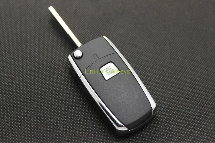 PINECONE чехол для ключей для FIAT SIENA PALIO PUNTO Автомобильный ключ с невырезанным латунным лезвием 1 кнопка дистанционного ключа крышка 1 шт