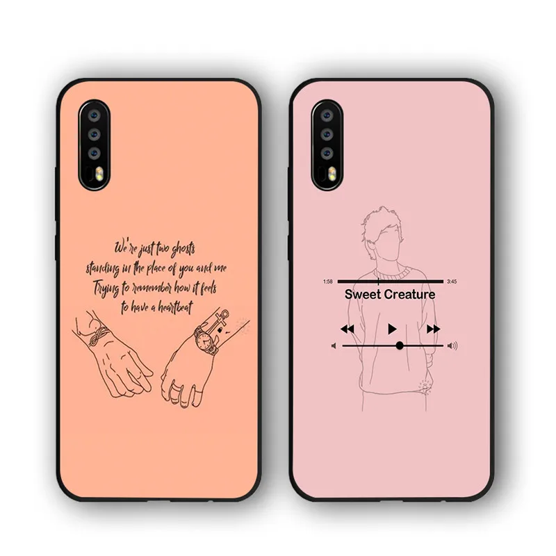 

Harry Styles sweet creature phone case For huawei p20 pro p8 p9 p10 lite p8 p9 lite 2017 mate 10 lite Soft Silicone Back Cover