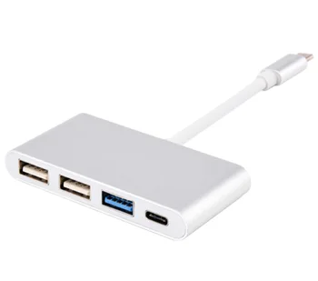 

USB3.1 Type C to USB HUB 4 in 1 Adapter usb 3.0 hub 2.0 USB C Multiport Charging Converter Hub for MacBook ipad