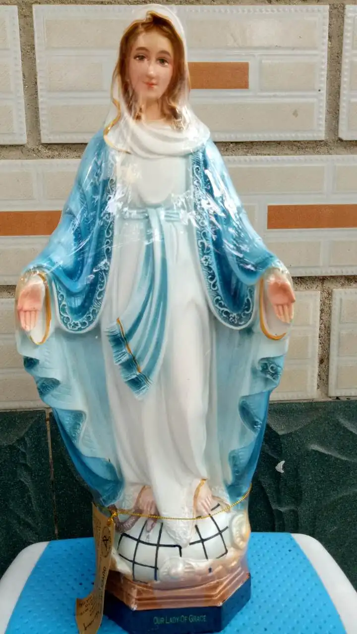 

40 CM large -TOP Christianity Madonna mother Home Church Decor Decoration Religious Virgin Mary ceramics Decoration statue