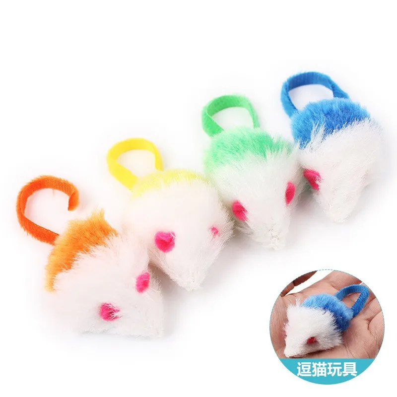 5Pcs/lot Pet Cat Toys Soft Plush False Mouse Cat Toys Simulation Mouse