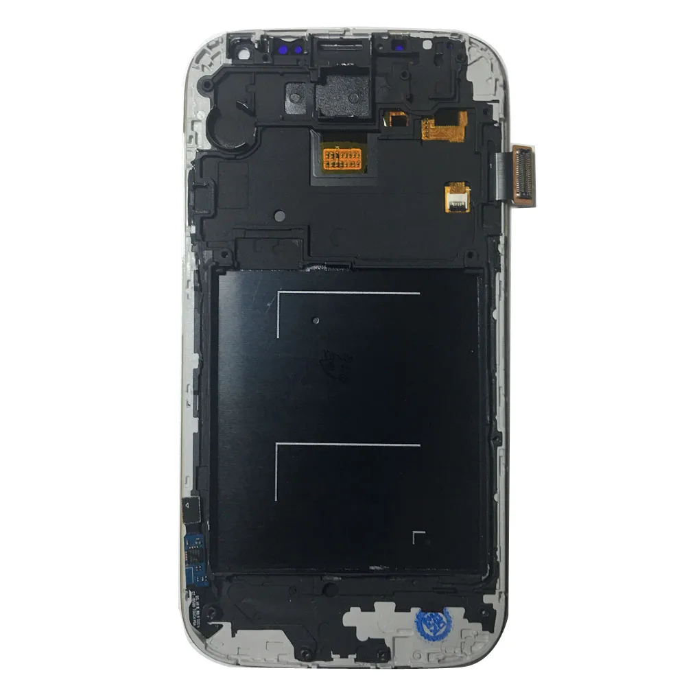 Супер AMOLED ЖК-дисплей для samsung Galaxy S4 I9500 I9505 ЖК-экран Замена дигитайзер сборка с рамкой