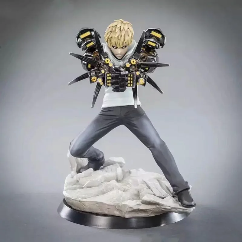 

Action Figure Anime One Punch Man Genos PVC Action Figure Collection Model Toys One Punch Man Saitama Genos Figure Toys Gift